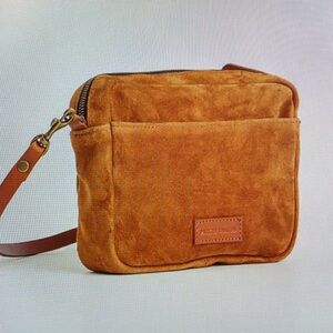 Parker Thatch Amelia suede bag EUC